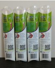 4 Packs Of  Dentek Tongue Cleaner Fresh Mint 3 Cleaning Edges Ergonomic
