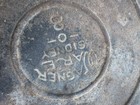 Antique 1910 Wagner Ware Waffle Cast Iron With Base