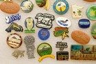 Vintage Lot Jewelry Pins Travel Souvenir Us States Cities Canada Fl Ca Id Me Wa
