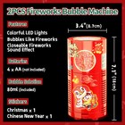 Bubble Machine  2pcs  13 Holes  With Lights  Automatic Bubble Blower Toys  Po   