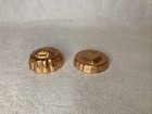 Vintage Copper Jello Molds Set Of 2 - 2  Decorative Hanging Copper tin Lined