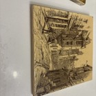 Antique Victorian Mintons Views Tile - Cardinal Beaton s House C1885