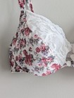 Vtg Maidenform Sweet Nothings Front Close Underwire Bra 36c  6887 Lace Floral