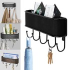 Key Holder For Wall - Mail Holder Organizer Wall Mount With Shelf - Hanging Key