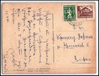 Vintage Postcard Sofia Bulgaria Clementine St  Street Scene Posted 1949 K411
