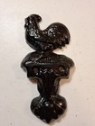  Cast Iron Rooster Door Hanger With   no Handle 