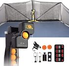 New 240w Jt-a Ping Pong Robot Balls Table Tennis Automatic Ball Machine W  Net 