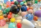 Vintage Looped Beads Mix Around 160 Pieces