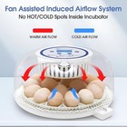 Sailnovo Egg Incubator For 18 Eggs Automatic Egg Turner Digital Temperature