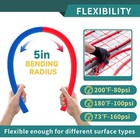 1 2 Inch  Blue   Red Pex-b Pipe  2 X 100 Ft Pex B Tubing With A Pipe Cutter