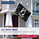 Anley Fly Breeze 3x5 Foot Pow Mia Flag - Vivid Color And Fade Proof - Canvas Hea
