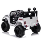 12v Kids Ride On Toy Electric Car Battery Power Wheel W remote Control White
