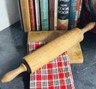Vintage Rolling Pin Farmhouse Rustic Mid Century Primitive 19    Wood Distress