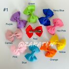 Grosgrain Ribbon Hair Bow Hair Clip Babies Toddlers Girls Teens Us Seller