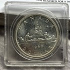 1965 Canadian Silver Dollar 80  Silver And 1983 50  Silver Dollar