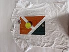 Roland Garros French Open Tennis T-shirt Xl White Orange Green