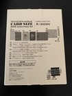 Traveler   s Notebook 20th Anniversary Card Set Brown New Unopened Box