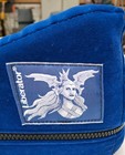 Liberator Wedge  The Original Positioning Pillow   Blue Microvelvet  24   x14   x7   
