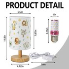 Safari Animal Kids Table Lamp 3 Color Dimmable Bedside Night Light Decor