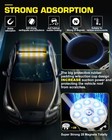 206 Led Emergency Strobe Light Bar Double Side Warning Rooftop Light Amber white