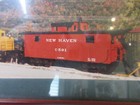Vintage Photo New Haven Nh Railroad C591 Caboose   Ge 50 Ton Switcher Ships Free
