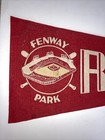 Vintage 1950 Boston Red Socks Pennant Heavy Felt   29x12 Red Pennant 