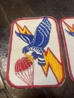 Vietnam War - 1970s Usaf 6593rd Test Squadron Patch Pair Set Of 2 Rare