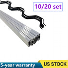 10 20 Pc 6 6ft Wiggle Wire Lock Channel Greenhouse Spring Channel Aluminum Alloy