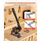 Uimoso 6 In Manual Sheet Metal Shear Hand Plate Cutter For Q235 Processing
