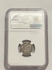 1883 Hawaii Silver 10 Cents  Pcgs Graded Fine-15 