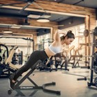 Hyper-extension Roman Chair - Adjustable Lower Back Bench Machine