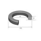 R-049 Square O-ring  id  5   Cs 1 16   Od 5 1 8   By Contractorsx
