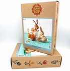 Bunnies - Felting Kit Bunny3f