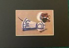 Dachshund Girl - Custom Matted Small 5 X 7 - Dog Art Print - German   New