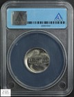 2000 P Jefferson Nickel 5c Struck Off Center Mint Error Anacs Ms Unc