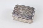 One 1824 Birmingham  Sterling  Vinaigrette
