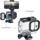 Waterproof Case And Handle For Gopro Hero 13 12 11 10 9 Black