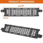 Jl Molle Panel Storage Rack For Wrangler Jlu 2018-2026 Rear Cargo Organizer