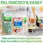Capsules Express- Size 4 Clear Small Empty Gelatin Capsules Gelcaps Kosher Pill