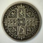1849 Great Britain Silver Florin Coin Circulated Uk Silver Two-shilling