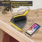 Dustpan And Broom Set Small mini Handheld Dust Pan Bgreyyellow Mini Brush Pan 