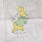 Quiltex Beatrix Potter Peter Rabbit Blanket Vintage Baby Crib Made In Usa Lovey