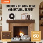 Fireplace Mantel Wood Shelf Floating Rustic Mantel Shelf 60  Natural Brown