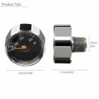 2pcs 300 Psi 1 8   Npt High Air Pressure Micro Gauge Hpa Paintball Tank Mount