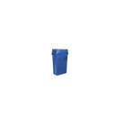 Rubbermaid Commercial Slim Jim Recycling Container W venting Channels Plastic