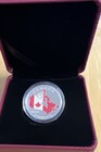 2015 Canada  3 Fine  9999 Silver Coin - 50th Anniversary Of The Canadian Flag 