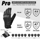 Level 5 Needle Resistant Gloves  Needle Puncture  Cut Resistant Ans    Fast Ship