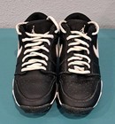 Nike Air Jordan 1 Lows Youth Baseball Football Cleats Black White Us Size 1y