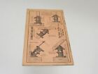 Original 1898 Stanley Bailey Improved Carpenters Tools Catalog Fold Out Tp158