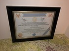 Usaf - Air Force 50th Anniversary Commemorative Bronze Medal Certificate  type 1